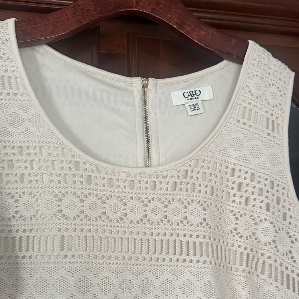 Cato White Lace Maxi Dress - Picture 2 of 4